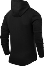 Sweat à capuche Revolution Tech avec poches zippées pour hommes - Black Marl (Zwart)
