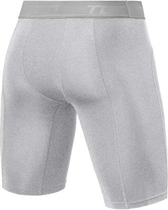 Pantalon de compression court Pro Performance pour homme - Gris chiné (Gris)
