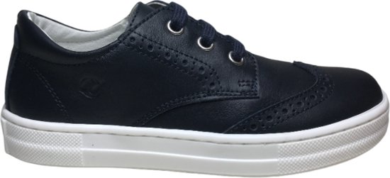 Naturino Mt 38 oxford lederen veterschoenen Horatio Navy