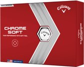Callaway Chrome Soft Golfballen 2022 - Wit - 12 Stuks