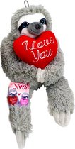 Bella - Love Teddybeer Pluche Knuffel (Bruin) 26 cm [Liefde Love Valentijnsdag Plush Bear Toy | Speelgoed Knuffelbeer Knuffeldier voor kinderen jongens meisjes | Moederdag Valentin