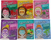 Gezichtsmasker set - Multicolor - Kunststof - One Size - Set van 3 - Assorti - Conditioning - Hydraterend - Verfrissend - Verzachtend - Tonifying - Verwennen -Spa