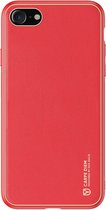 Dux Ducis - Telefoonhoesje geschikt voor iPhone SE 2022 - Yolo Case - Rood