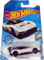 Hot Wheels Aston Martin Vulcan - Wit - Schaal 1:64 - 7 cm