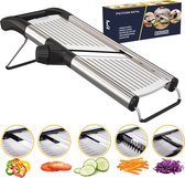 Multifunctionele Groentesnijder - Mandoline Slicer Dicer - Groentensnijder & Uiensnijder - Met e-book - Kitchen Royal®