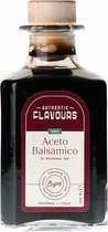 Authentic Flavours - Balsamico Azijn Oro - Aceto Balsamico Di Modena IGP Oro - 250 ML - Ongekende smaakexplosie met een mooi evenwicht tussen zoet en zuur.