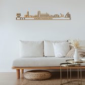 Skyline Oosterhout Eikenhout 165 Cm Wanddecoratie Voor Aan De Muur Met Tekst City Shapes