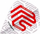B-Craft The Gentle flights Kite wit/rood 3 stuks