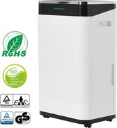 Merax Luchtontvochtiger - Ontvochtigd 25L Per Dag - 2-in-1 Luchtreiniger Dehumidifier - Slaapkamer / Badkamer / Huis - Wit