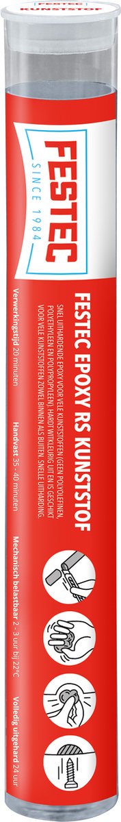 Festec Epoxy RS reparatiestick kunststof 114gr