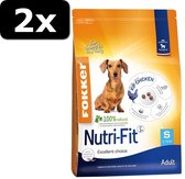 2x FOKKER NUTRI-FIT ADULT S 7KG