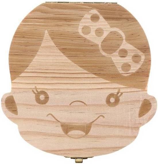*** Tandendoos Meisje - Kraamcadeau - Melktanden - Herinneringen - Bewaren - van Heble® *** van Heble® — afbeelding 5