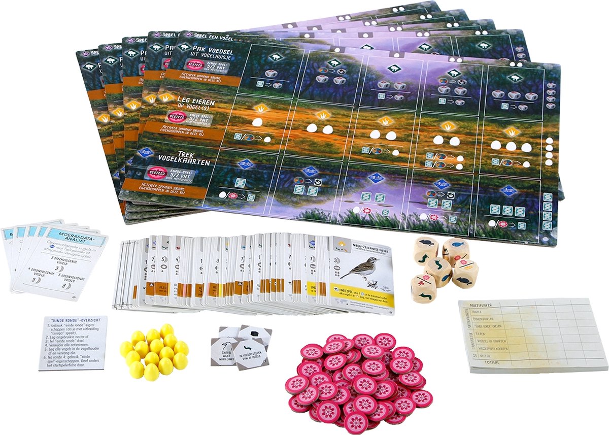 999 Games - Wingspan uitbreiding: Oceanië - Bordspel — afbeelding 13