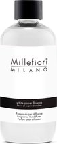 Millefiori Milano Refill 250 ml - White Paper Flowers