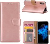 Apple iPhone XR - Bookcase - Portemonnee hoesje - Magneetsluiting - ROSÉ GOUD