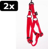 2x TUIG INSTAP ROOD 25-35CM