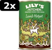 2x LILY DOG LAMB HOTPOT 6X400GR