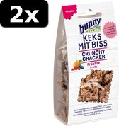 2x CRUNCHY CRACKER FRUIT 50GR