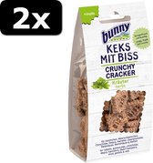 2x CRUNCHY CRACKER KRUIDEN 50GR