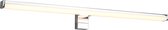 LED Spiegelverlichting - Trion Liman - 11W - Spatwaterdicht IP44 - Warm Wit 3000K - Glans Chroom - Kunststof - BES LED