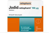 jodium tabletten | Jodid-ratiopharm 200 μg tabletten, 100 stuks | jodium