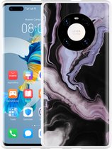 Huawei Mate 40 Pro Hoesje Liquid Marble Designed by Cazy