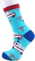 Sokken ambulance - Happy nurse socks - Verpleegkundige sokken