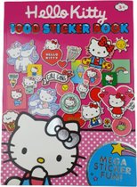 Hello Kitty stickerboek - Roze / Multicolor - Karton / Papier - A4 - Creatief - DIY - Knutselen - Cadeau - Speelgoed