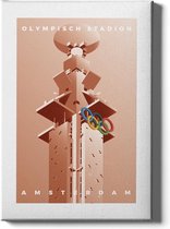 Walljar - Olympisch Stadion - Muurdecoratie - Poster