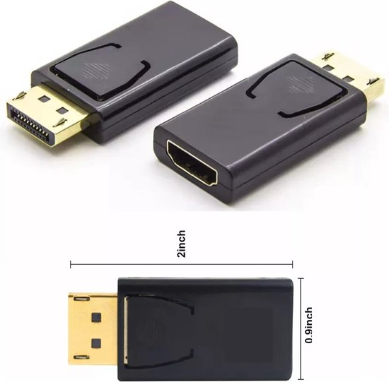 DisplayPort naar HDMI Adapter kabel - Staza - Staza