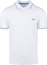 Sun68 - Witte Polo - L - Modern-fit