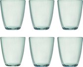 Veluw® Waterglas Cosy Moments Color - Groen - 31cl - Set van 6