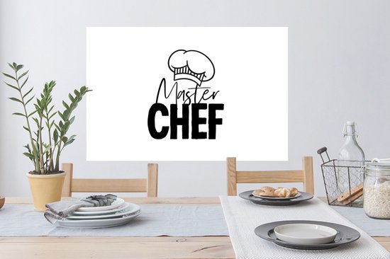 Stickers muraux - Cuisine - Cuisine - Pâtisserie - Chef - Master Chef - Kok  - Texte -... | bol.
