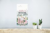 Poster Quotes - Girls room - Spreuken - Meisjes - Kids - Baby - Meiden - 20x40 cm - Poster Babykamer