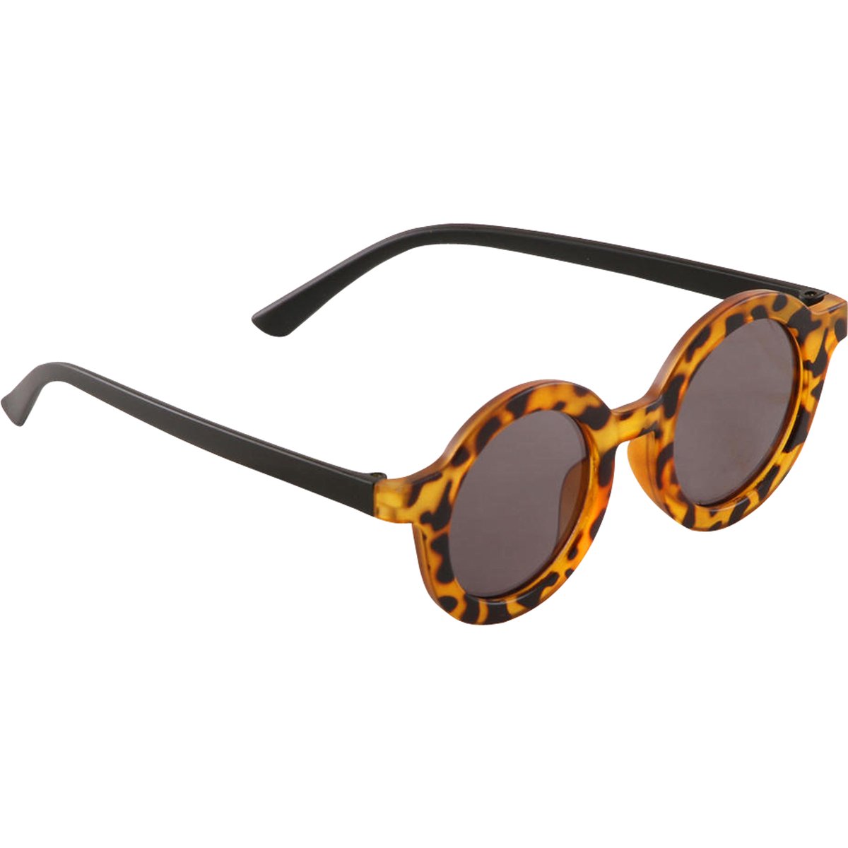 Maesy - kinderzonnebril Vinny - zonnebril voor kinderen - peuters - jongens en meisjes - UV400 bescherming - hippe retro bril rond - baby panterprint
