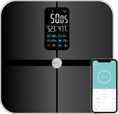 Bol.com O'dor® Bluetooth Personenweegschaal met iOS en Android Smart App - Weegschaal Digitale Lichaamsanalyse - Meet Gewicht Li... aanbieding