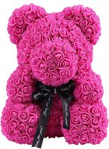 ZeyMem | Rozen Teddy Beer Incl. Gift Box | 40 cm |Rose Bear | Roze