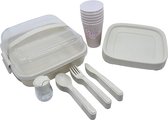 AppaShop: Pick-nick set, pic nic set, inclusief 32 aparte stuks