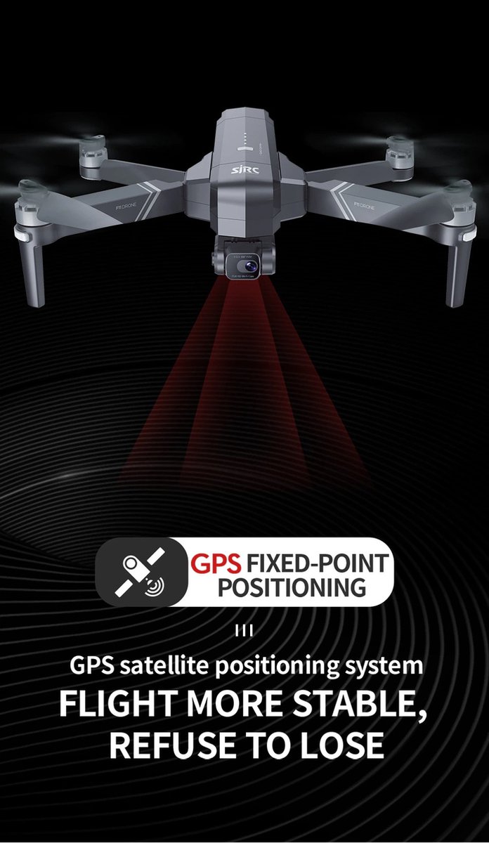 LUXWALLET Skyline 4K Drone met Gimbal thumbnail 8