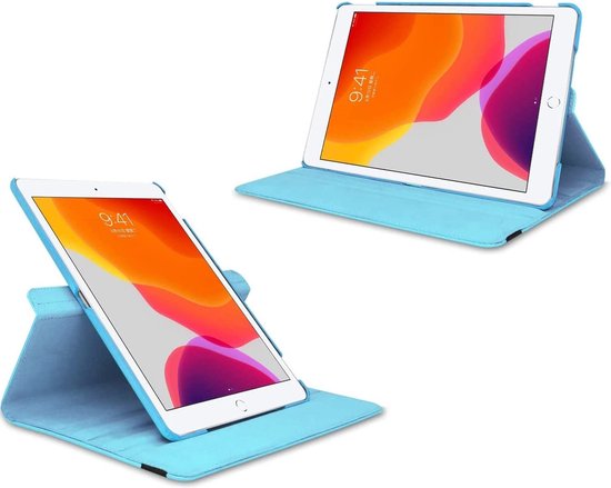 Tablet Hoes - Geschikt voor iPad Hoes 8e Generatie - 10.2 inch (2020) - Licht Blauw