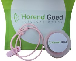 Horend Goed koordje voor hoortoestel roze