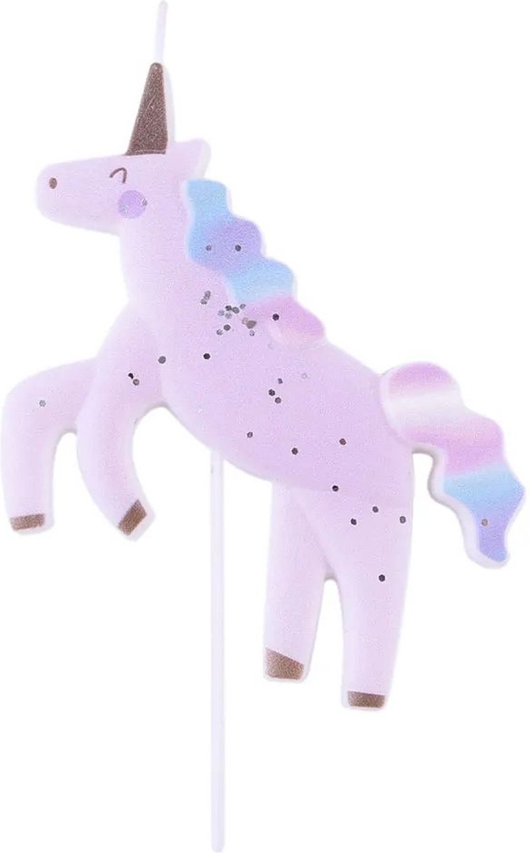 PME - Kaars Taarttopper - Unicorn