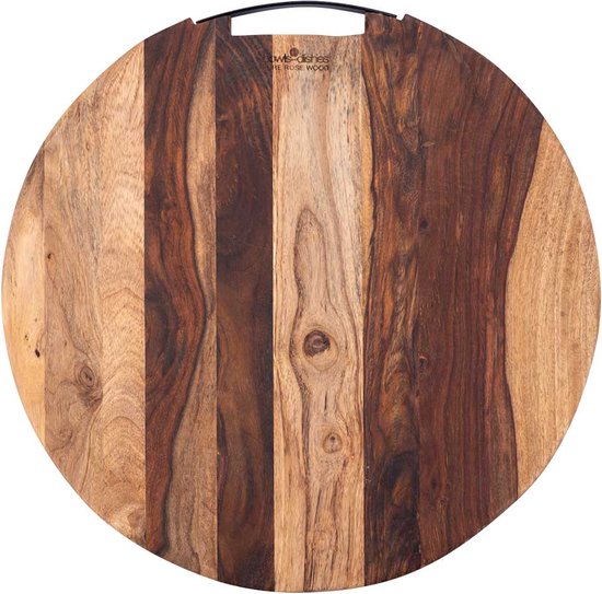 Bowls and Dishes Pure Rose Wood Duurzame Borrelplank Tapasplank