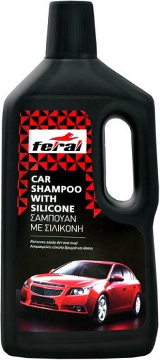 Feral | Car Shampoo | Siliconen | Auto wassen | Car cleaning | Professioneel | 1000ml