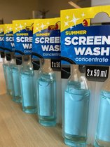 PALOMA screen wash concentrate - winter/zomer - ruitensproeivloeistof - ruitenwisservloeistof - 5STUKS