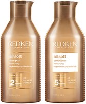 Redken - All Soft Shampoo + Conditioner - 2x 500 ML