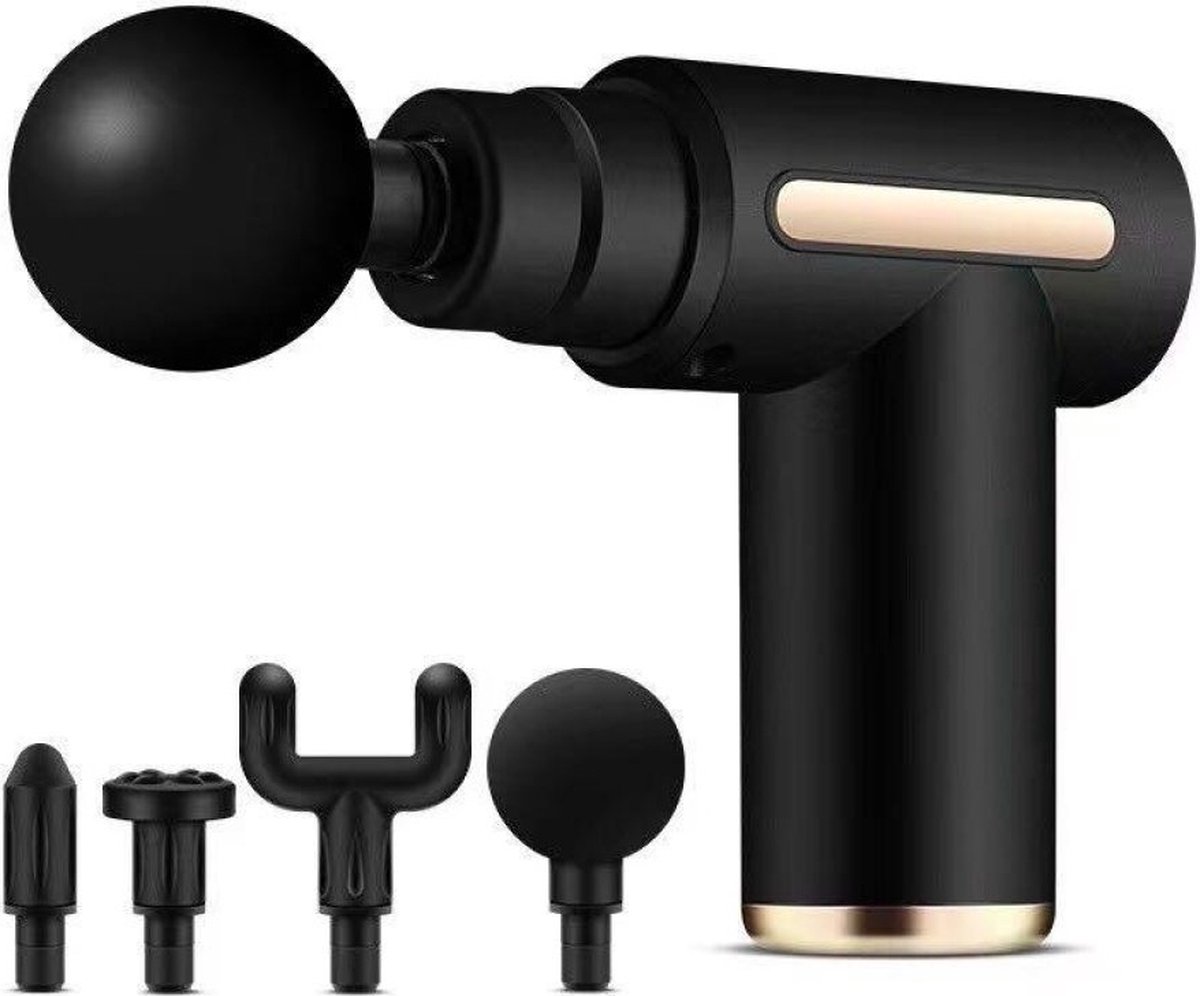 Massage gun - Sport en Relax Massage Apparaat - Professioneel Massage Pistool - Zwart en Grijs Massagepistool