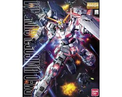 Gundam MG 1/100 RX-0 Unicorn Full Psycho Frame Prototype | Mecha Samurai | Robot technic modelbouw | Transformers speelgoed Classic Creator STEM bouwpakket | Expert technisch bouwpakket voor volwassenen (niet compatibel met Revell / lego )