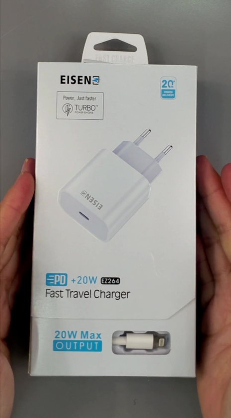 Pour Apple I phone Chargeur d'éclairage Chargeur mural USB C Charge rapide  20 W PD (certifié MFI) Adaptateur avec câble d'éclairage de 0,9 m  Compatible avec iPhone 13/13 Pro/12/12 Pro, 11/10/XX 