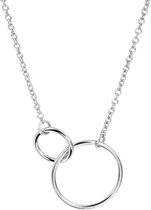 GLAMS - Collier Rondelles 1,2 mm 41 + 4 cm - Argent